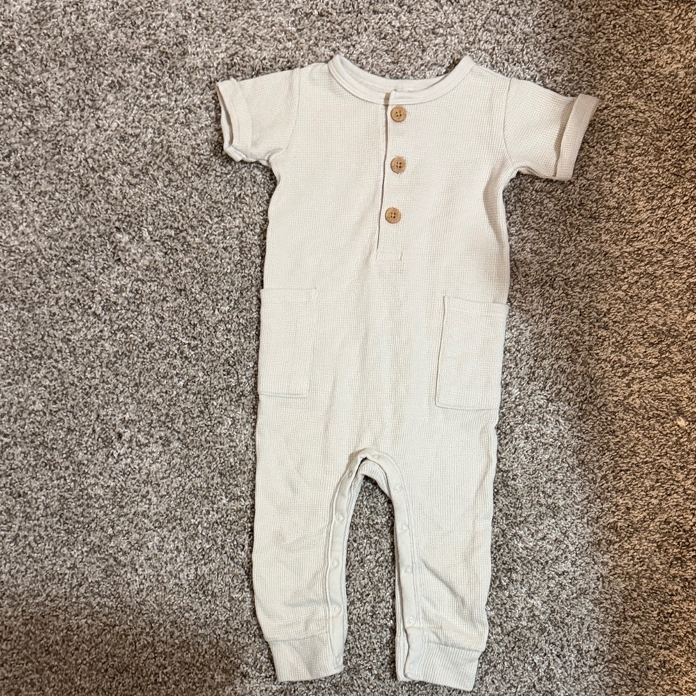 Cozy Cream Kids One Piece